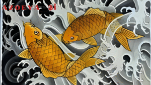 Ikan Koi dalam Seni Rupa Modern 23 Ikan Koi dalam Seni Rupa Modern