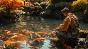 Ikan Koi dalam Filosofi dan Meditasi Zen