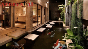Ikan Koi dan Desain Kamar Mandi Modern