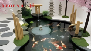 10 Aksen Dekorasi Kolam Koi yang Bikin Tampilan Makin Kece dan Instagenic!